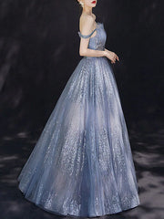 Bling Bling Sequin Off The Shoulder Prom Dress