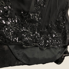 Long Sleeve Scoop See Through Mermaid Prom Dress