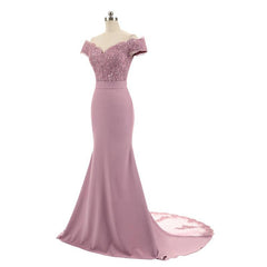 Golden Beaded Mermaid Bridesmaid Dresses Party Gowns - RongMoon