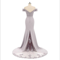 Golden Beaded Mermaid Bridesmaid Dresses Party Gowns - RongMoon